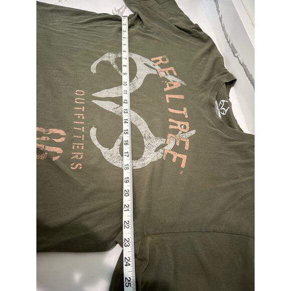 Realtree‎ Men's T Shirt Dark Green XL - Picture 8 of 9